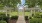 Relaxation Courtyard With Gazebo & Trellis